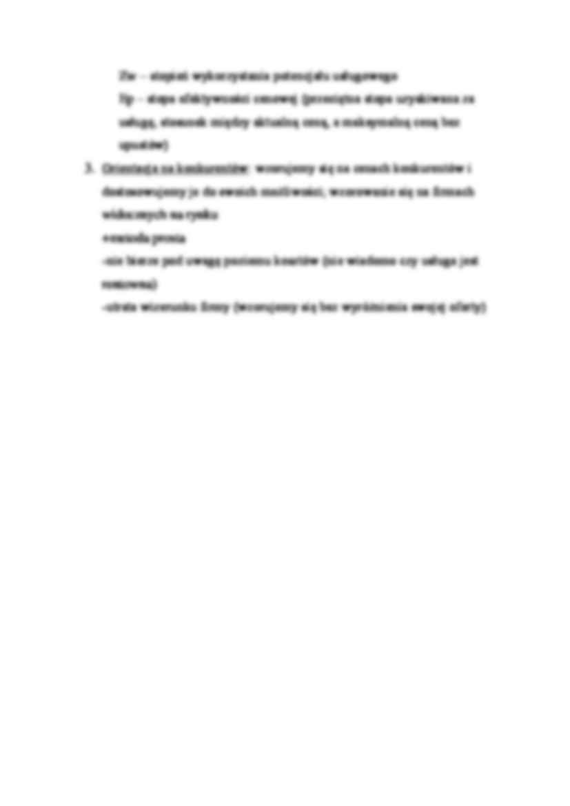 Marketing usług - wykład 14 (sem.VI) - strona 3
