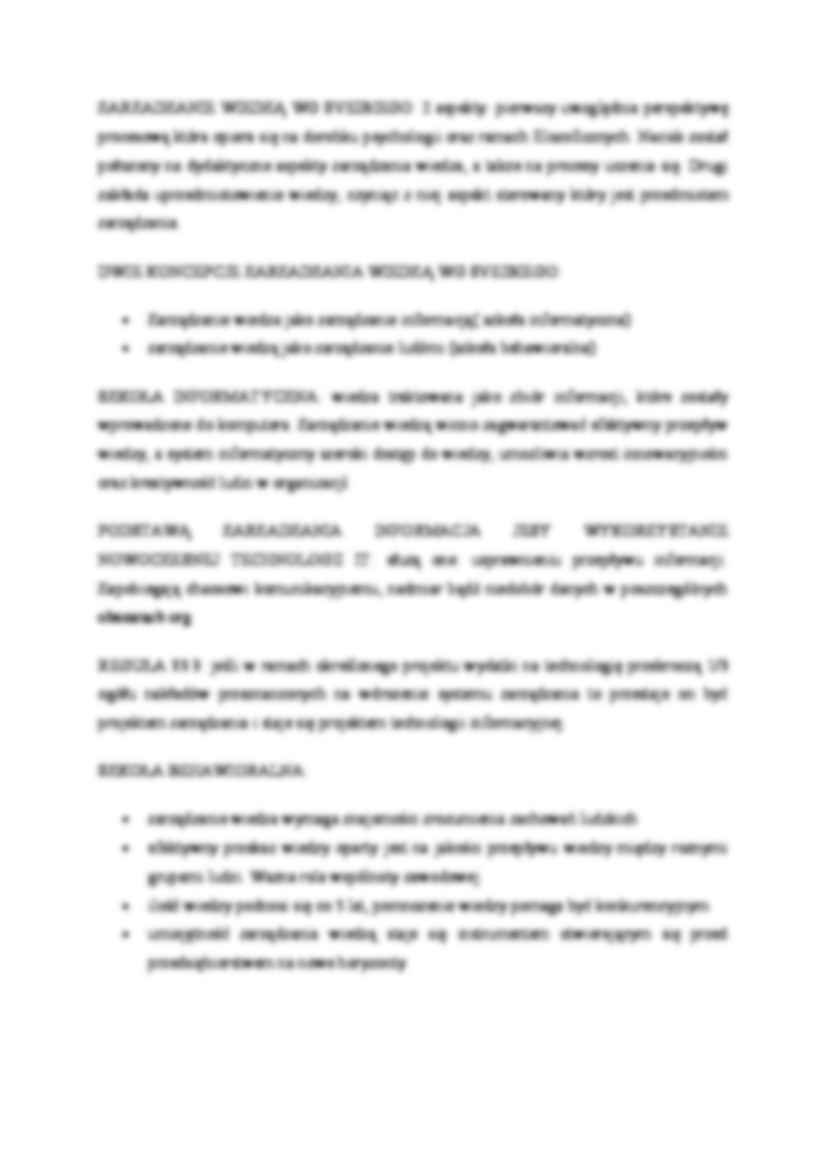 Zarządzanie wiedzą i ochrona własności intelektualnej - wykład 6 - strona 2