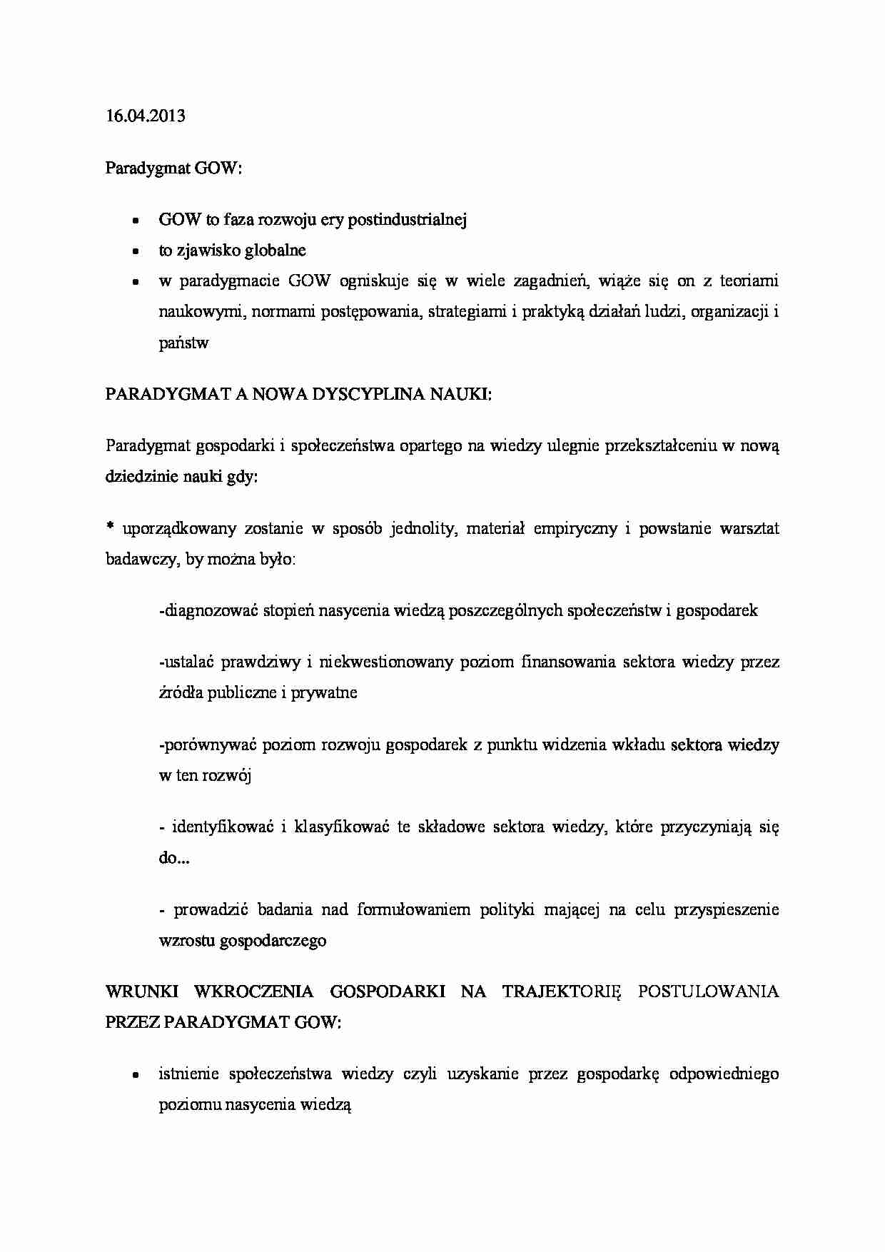 Zarządzanie wiedzą i ochrona własności intelektualnej - wykład 14 - strona 1