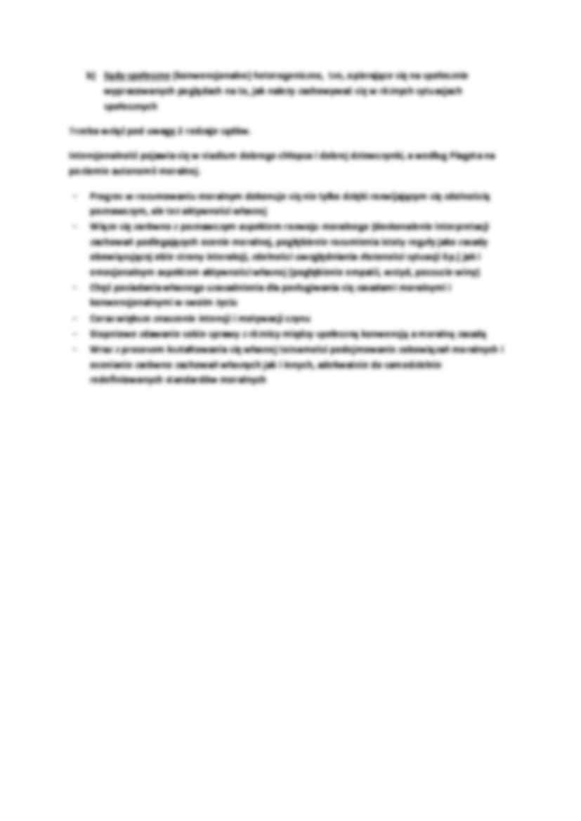 Rozwój moralny - wykład - strona 2