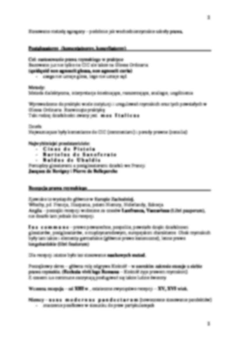 Prawo rzymskie w Europie zachodniej - Postglosatorzy - strona 2