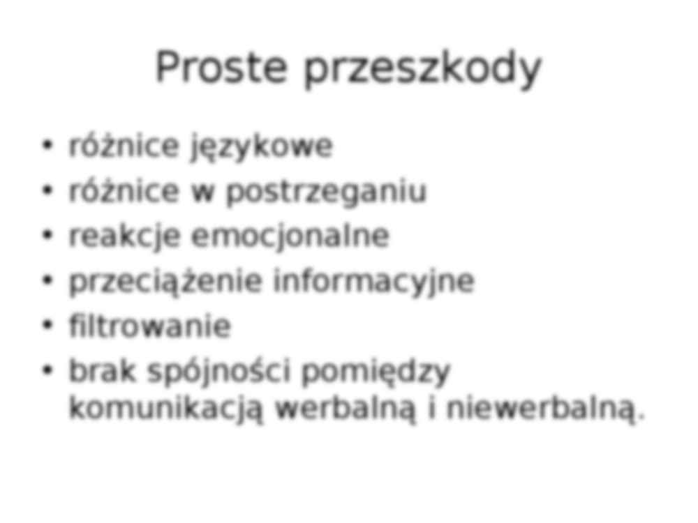 Komunikacja w edukacji, bariery w komunikacji - prezentacja. - strona 3