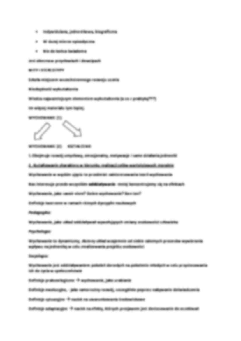 Potoczne teorie wychowania - omówienie - strona 2