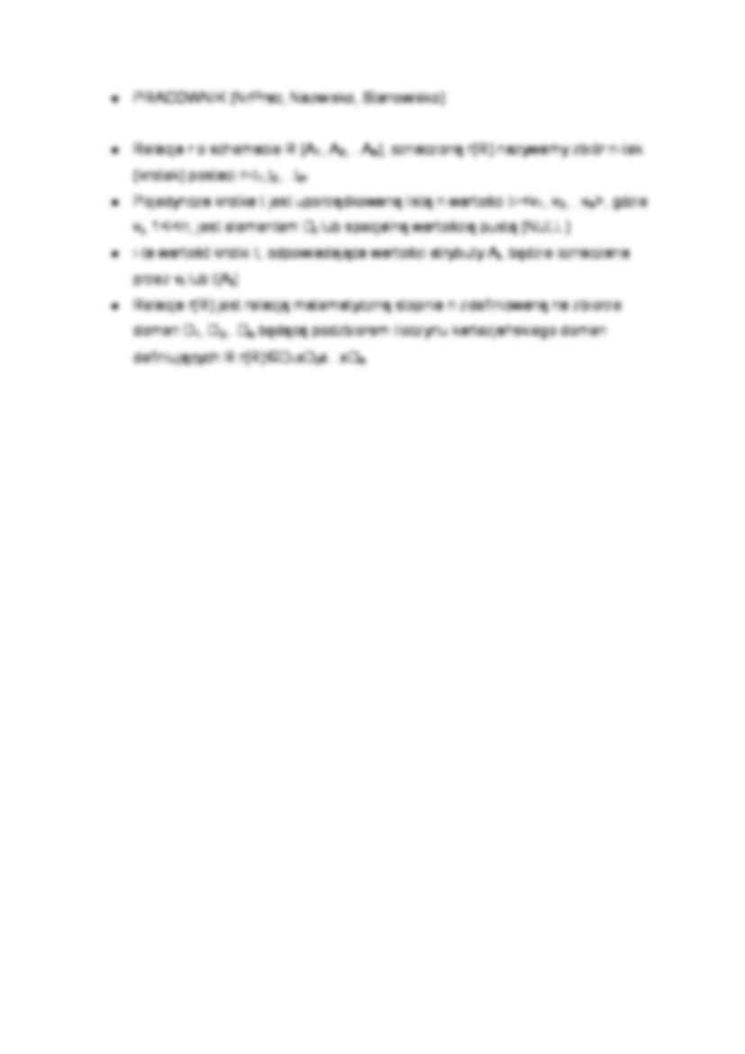 Bazy danych - wykład 5, (sem VI) - strona 2