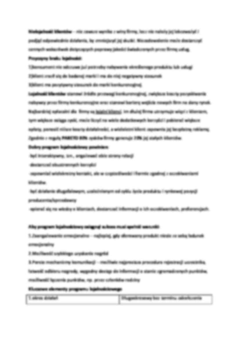 Zarządzanie relacjami z klientem - wykład 2  - strona 2