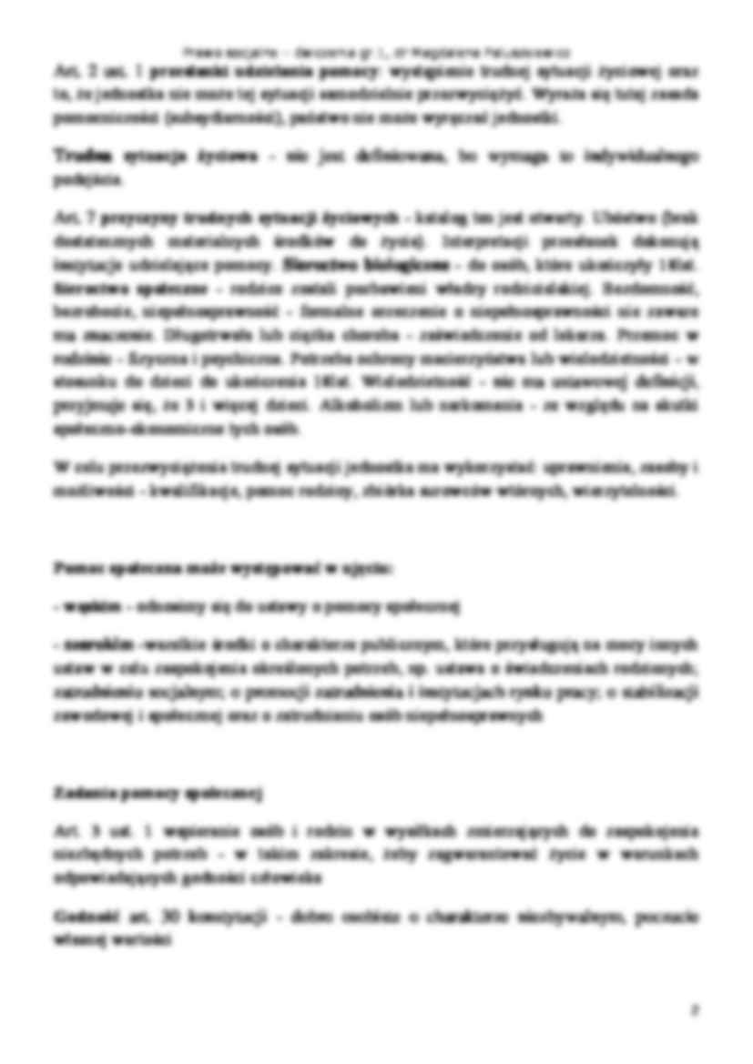 Geneza pomocy społecznej - wykład - strona 2