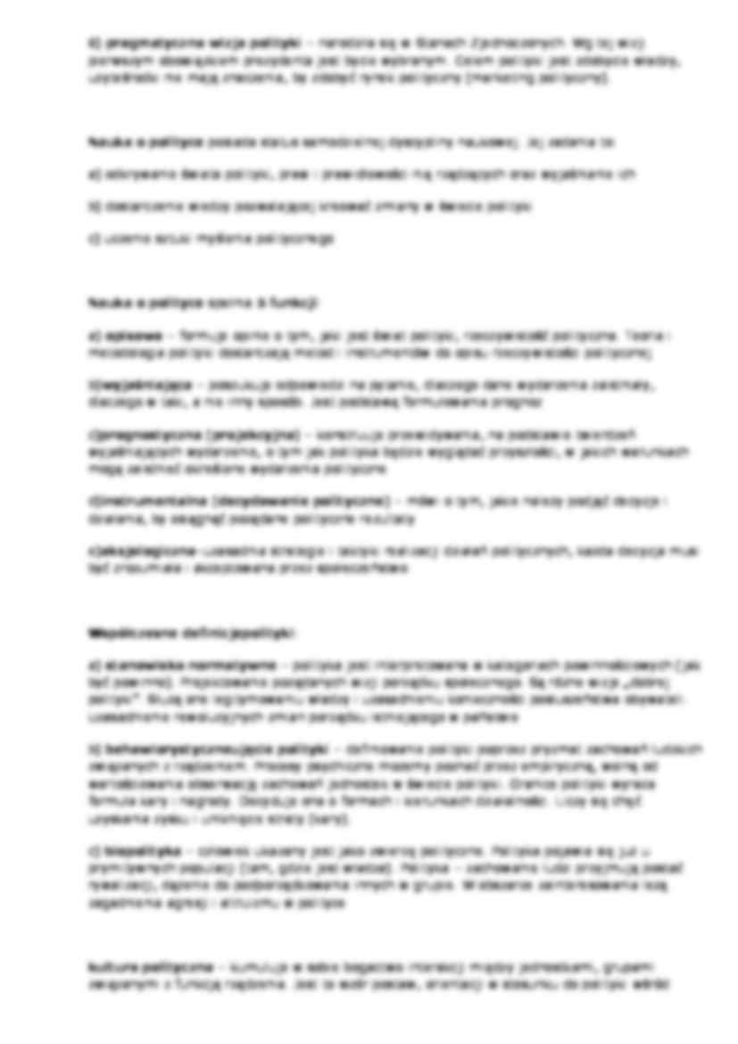 Koncepcje polityki - skrypt z wykładów - strona 3