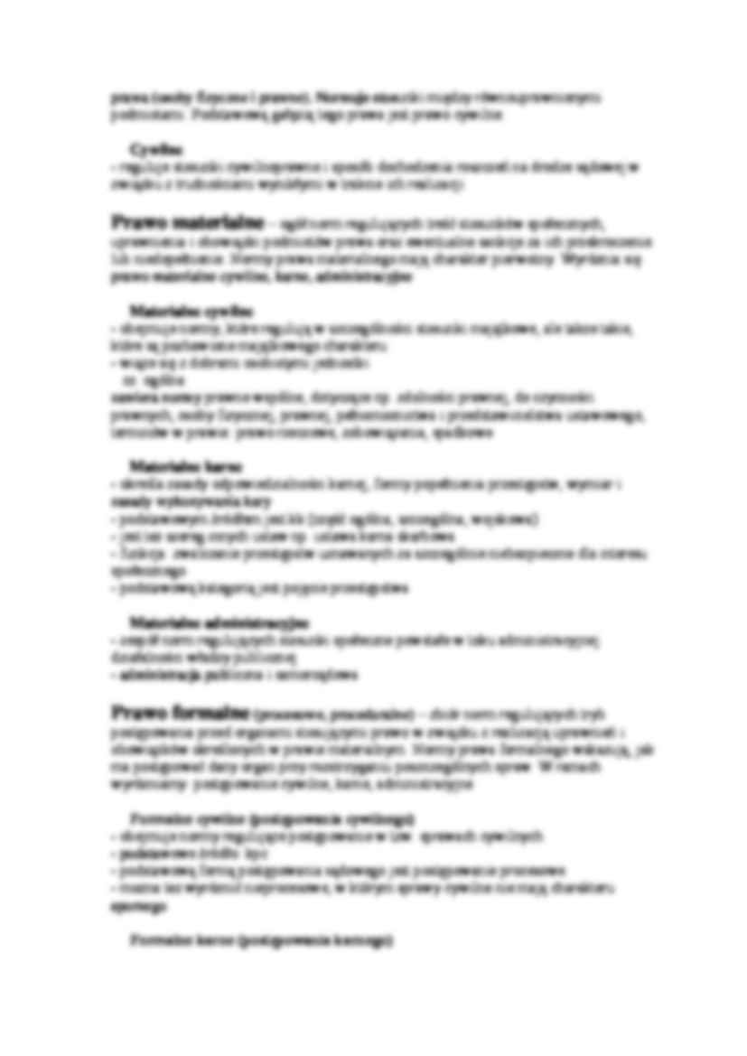 Podział prawa - wykład - strona 2