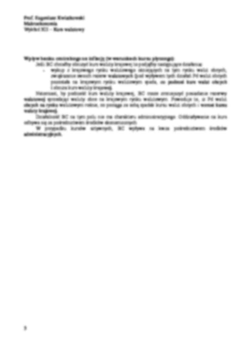 Kurs walutowy - wykład - Bank centralny - strona 3