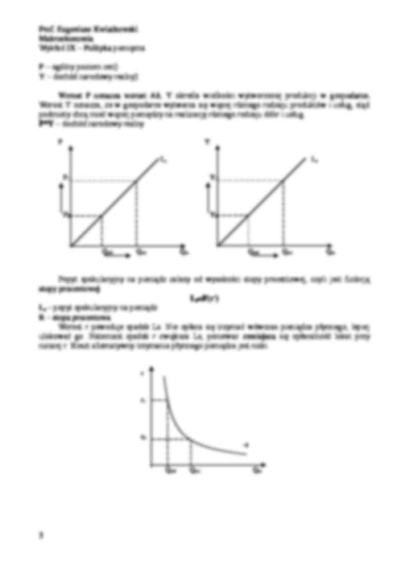 Polityka pieniężna - wykład - strona 3