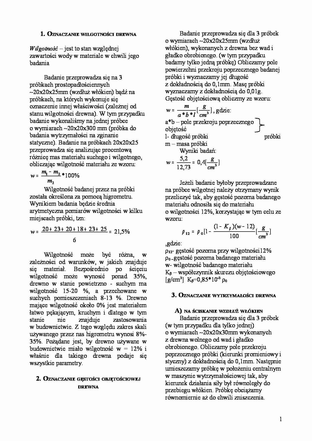 sprawko z drewna - strona 1