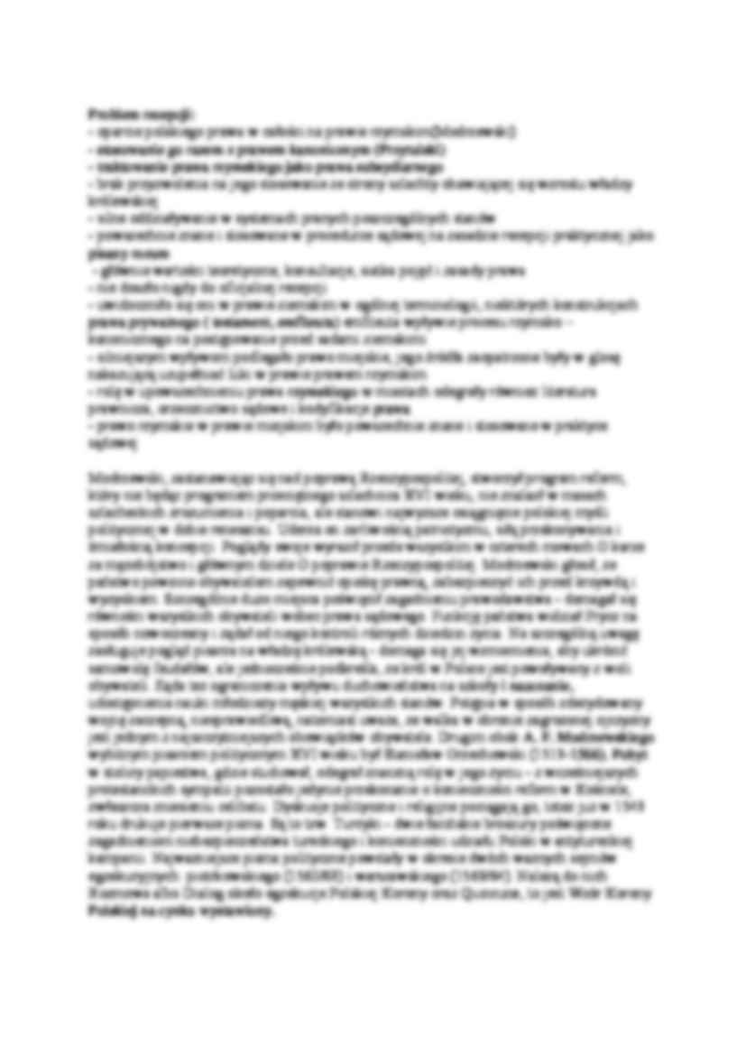 Problem kodyfikacji i recepcji prawa w Polsce w XVI wieku - omówienie - strona 2