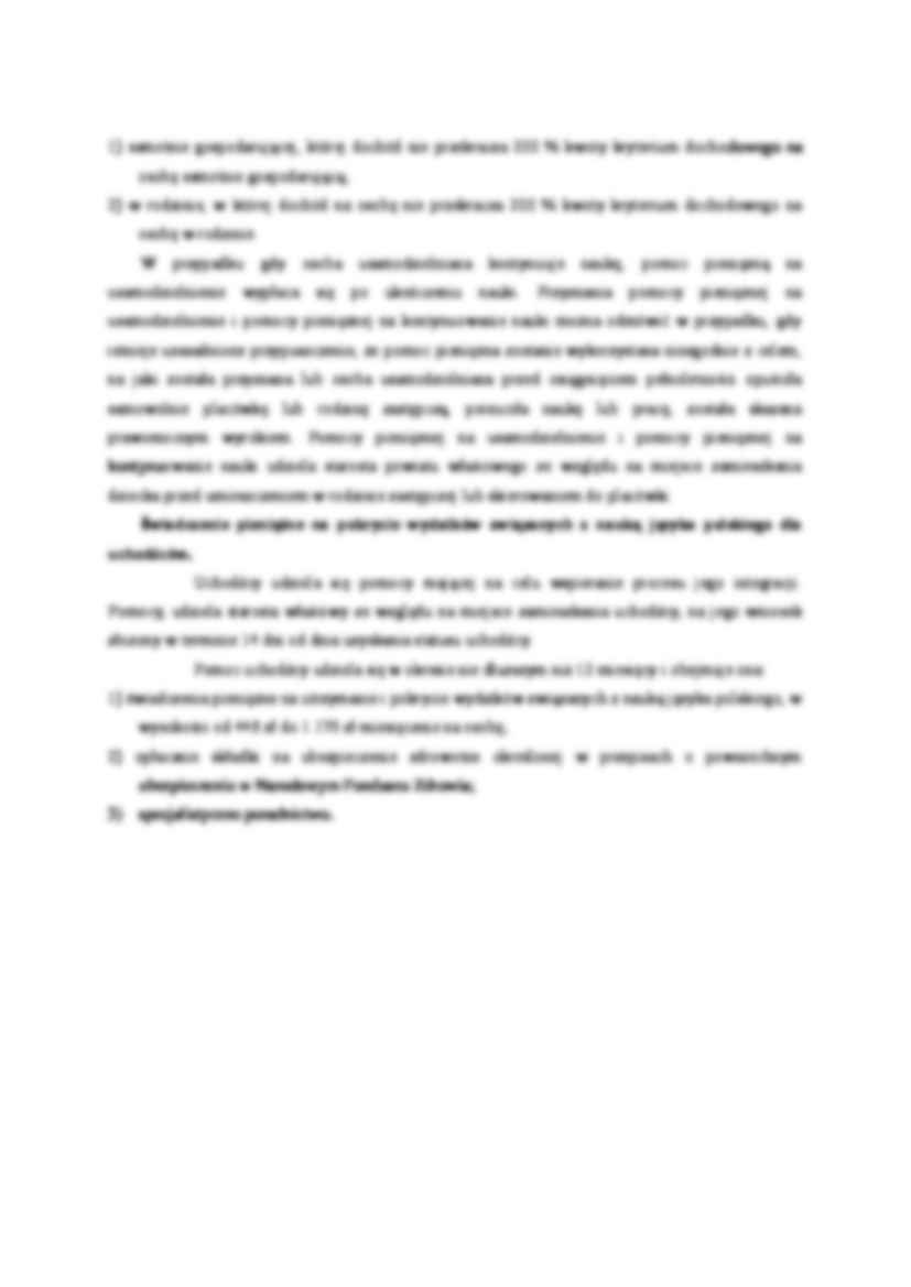 Świadczenia pieniężne - wykład - strona 3