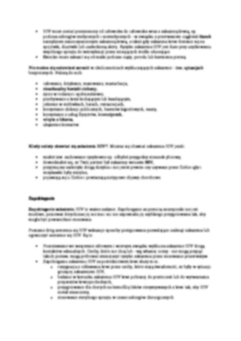 AIDS i HIV - wykład - strona 2