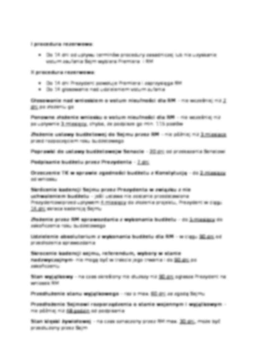 Terminy i większości konstytucyjne - omówienie - strona 2