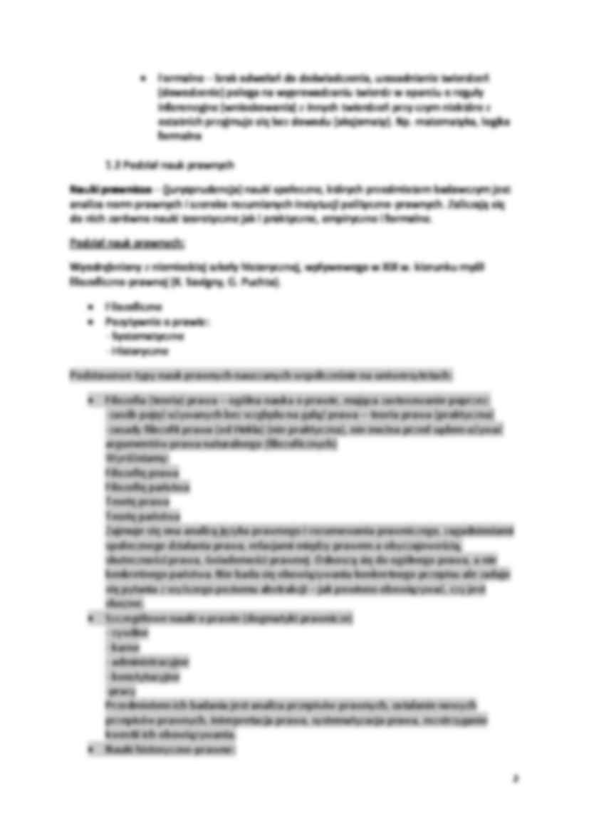 wstęp do prawoznawzstwa - skrypt - strona 2