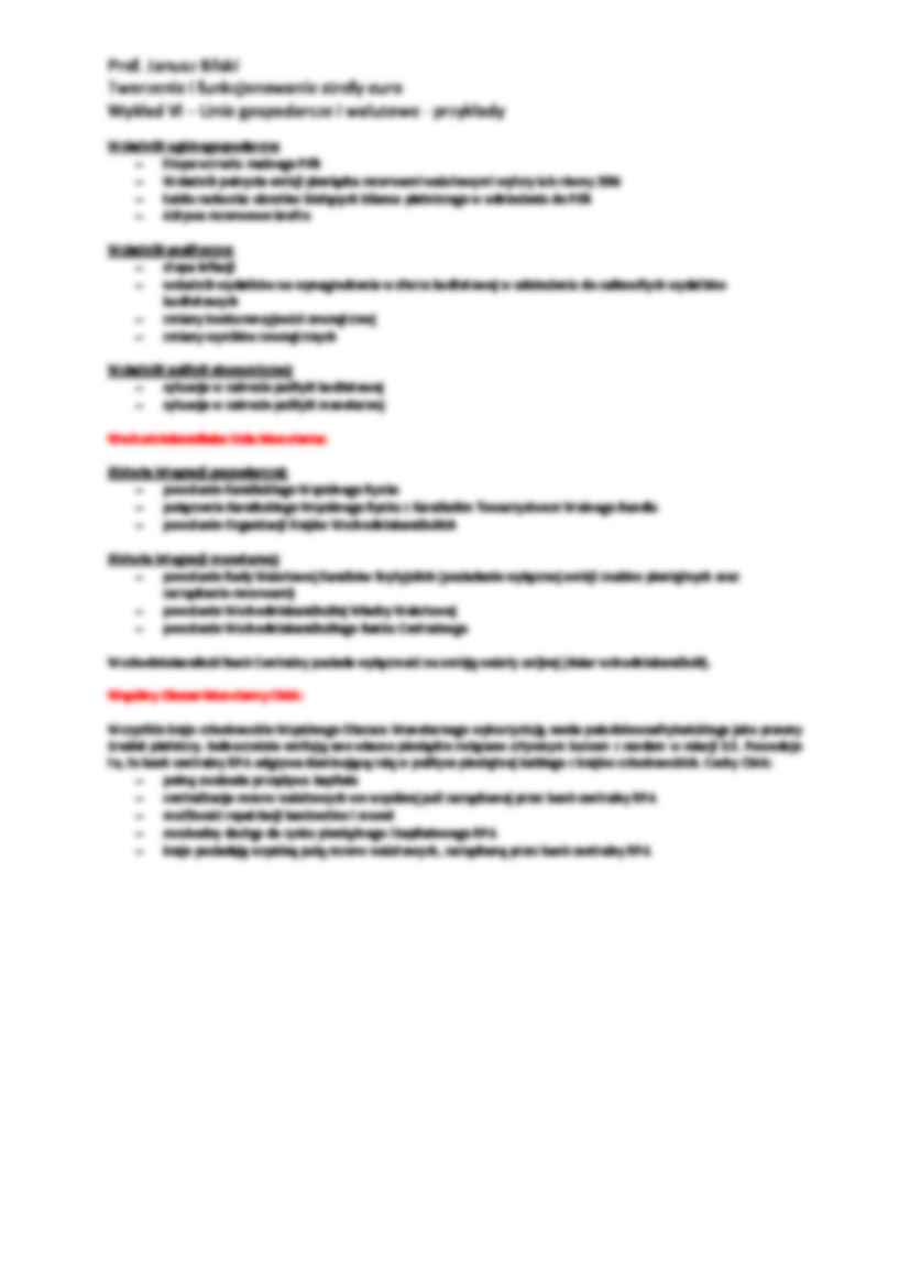 Unie gospodarcze i walutowe - przykłady - wykład - strona 2