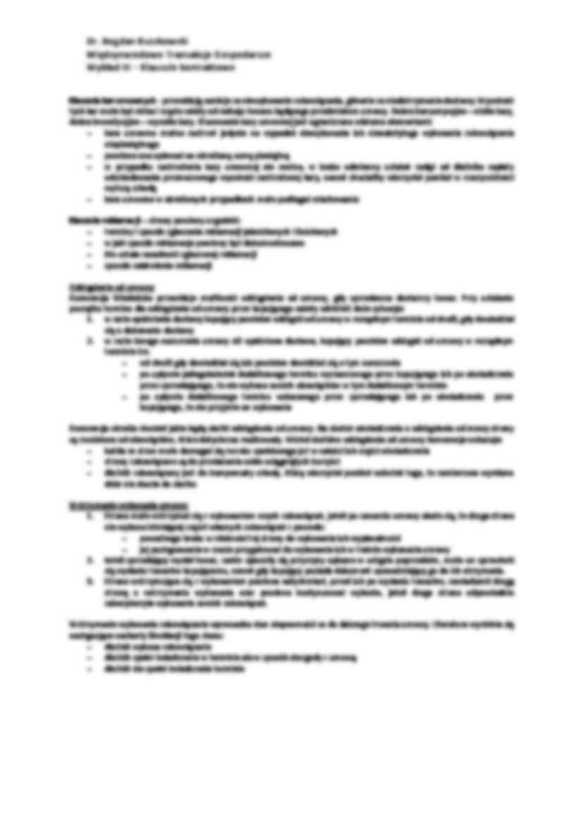 Klauzule kontraktowe - wykład - strona 2