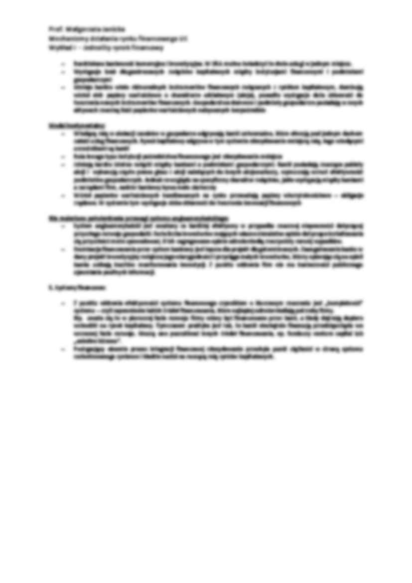 Jednolity rynek finansowy - wykład - strona 2