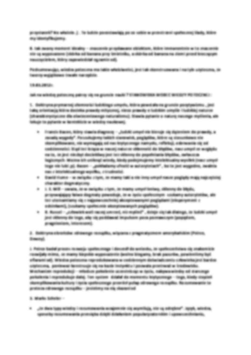 wiedza potoczna - omówienie - strona 2
