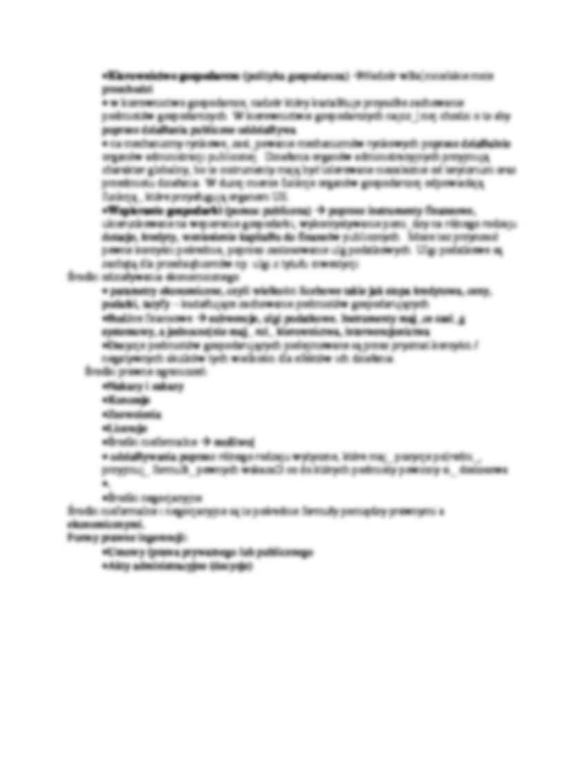 organy administracji gospodarczej - omówienie - strona 2