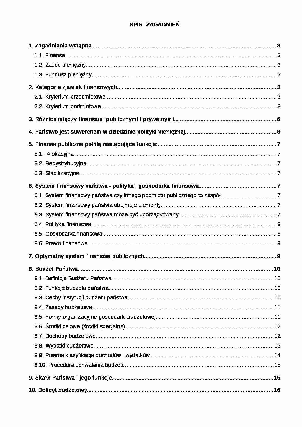 Finanse (27stron) - strona 1