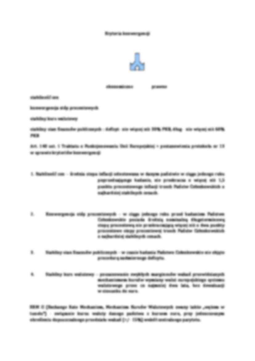 Wykład - integracja walutowa - strona 2