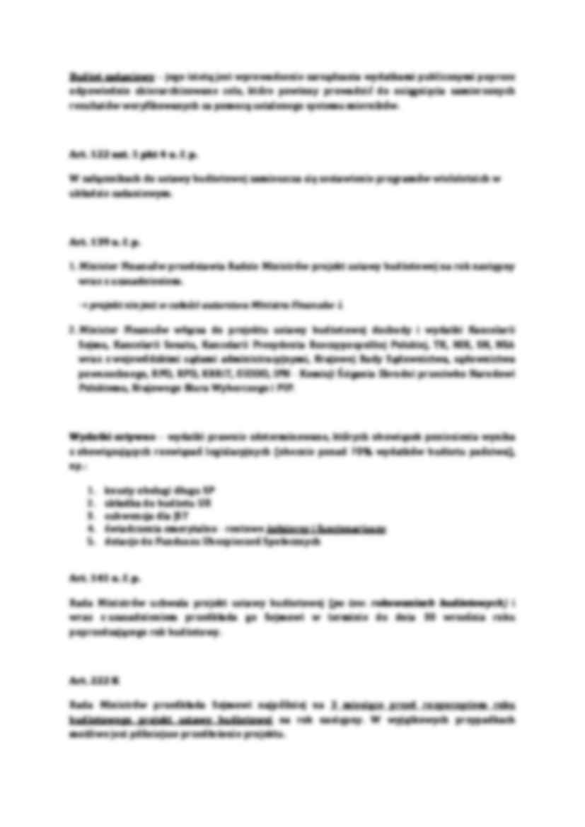 Wykład - projekt budżetu - strona 2