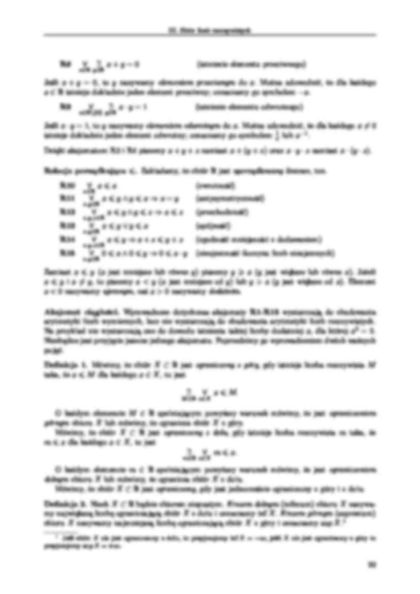 Zbiór liczb rzeczywistych - omówienie - strona 2