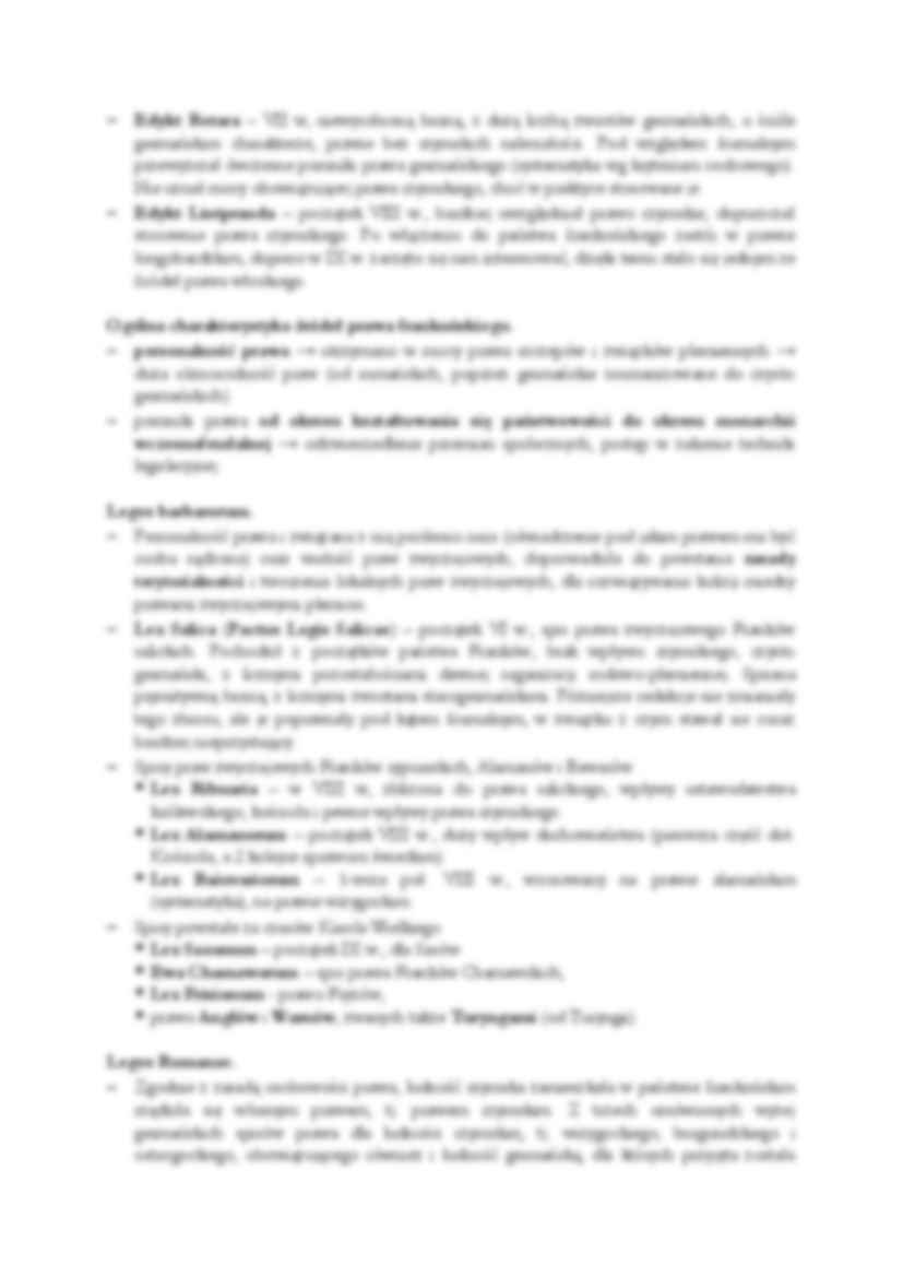 Źródła prawa u germanów - omówienie - strona 2