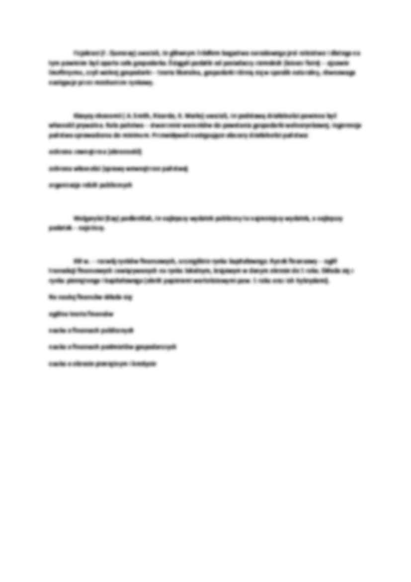 Wykład - przedmiot nauki finansów - strona 2