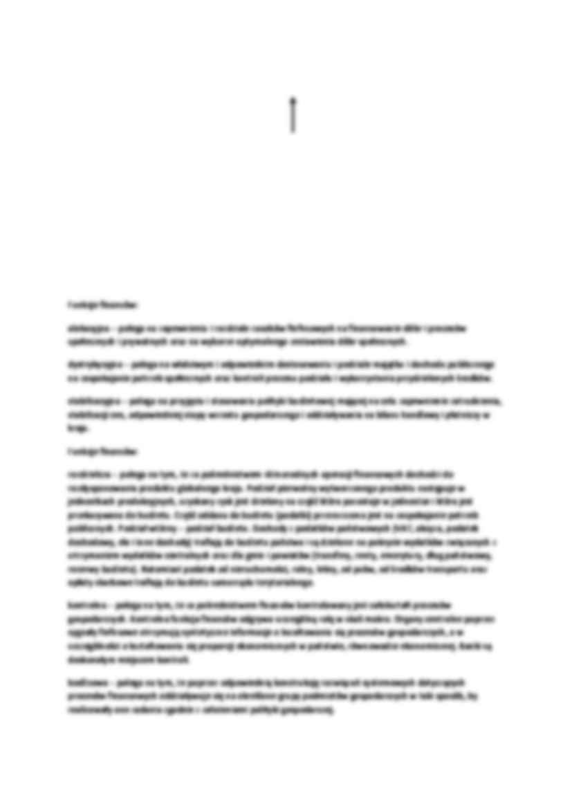 Wykład - system finansowy państwa - strona 2