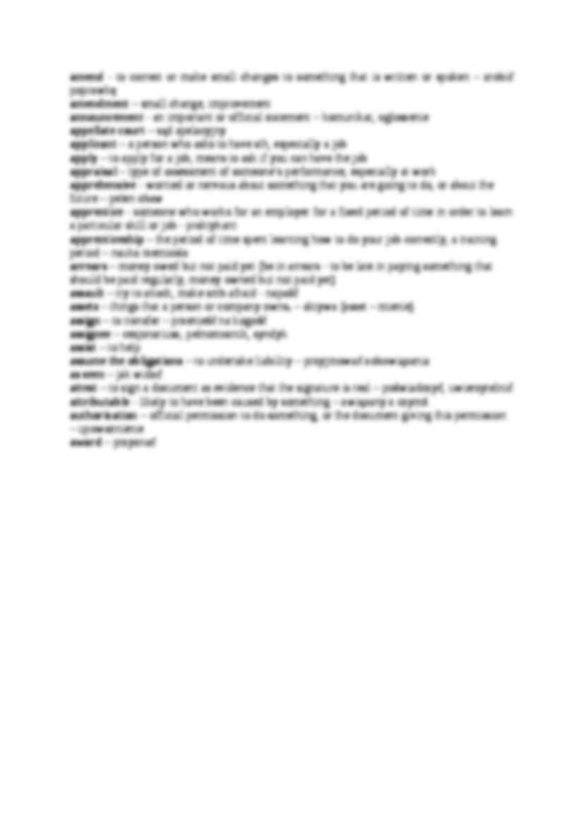 Język angielski - wykład ze słówek - strona 2