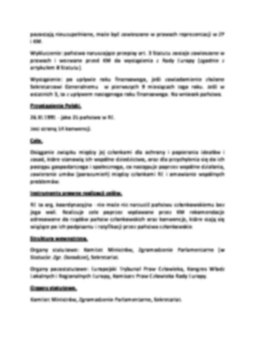 Rada Europy - wykład - strona 2