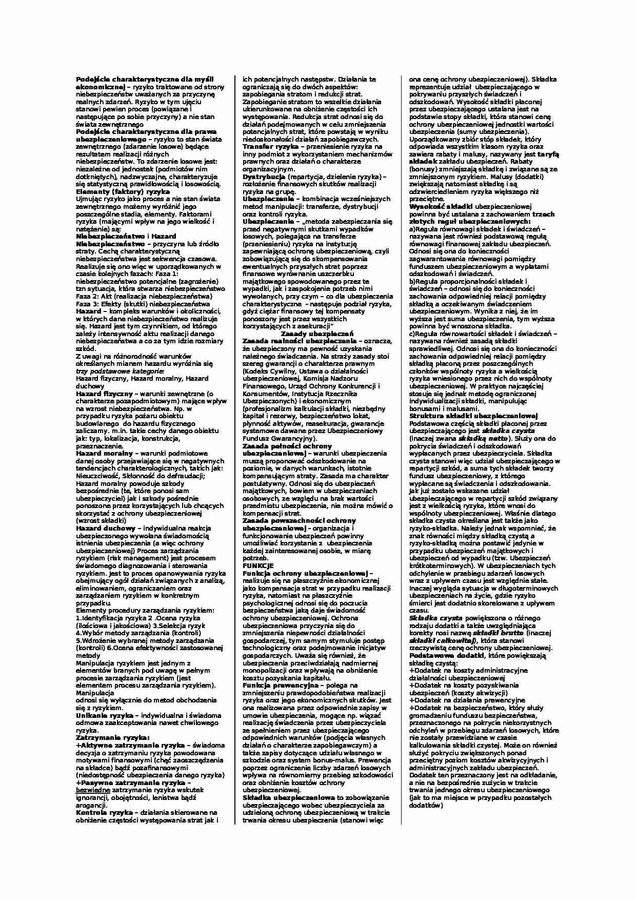 Ubezpieczenia - strona 1