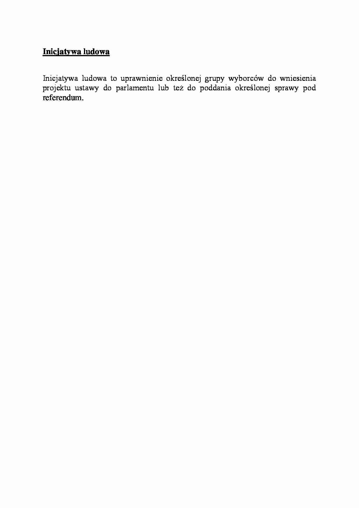 Inicjatywa ludowa-opracowanie - strona 1