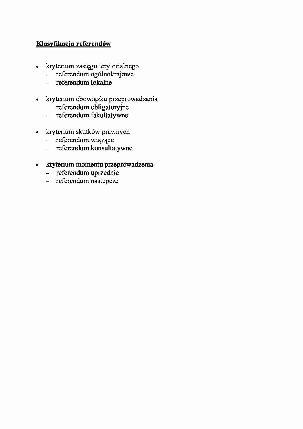 Klasyfikacja referendów-opracowanie - strona 1