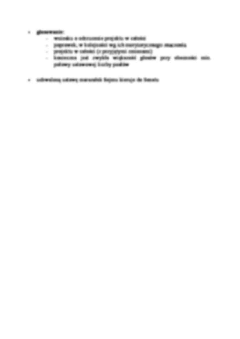 Rozpatrzenie projektu ustawy przez Sejm - omówienie - strona 2