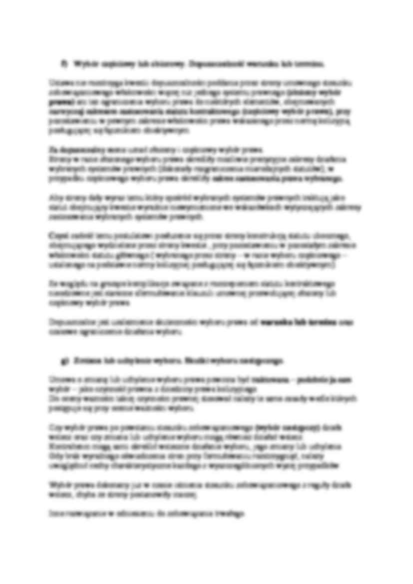 Wybór statutu kontraktowego - wykład - strona 3