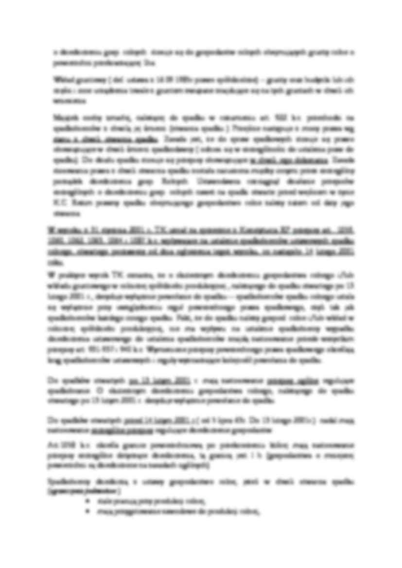 Dziedziczenie gospodarstw rolnych - omówienie - strona 2