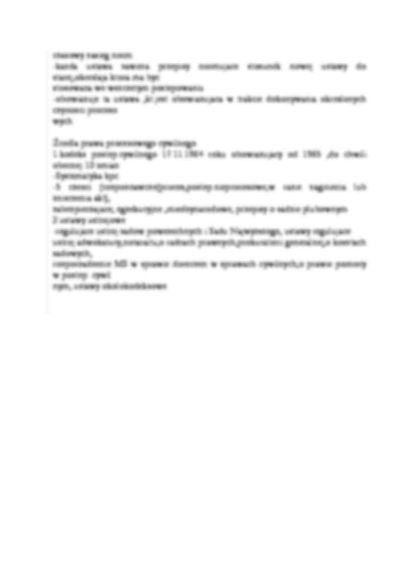 Normy postępowania cywilnego-opracowanie - strona 2