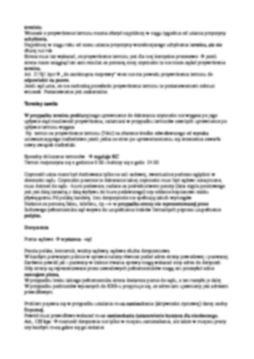 Wymogi pism procesowych-opracowanie - strona 2