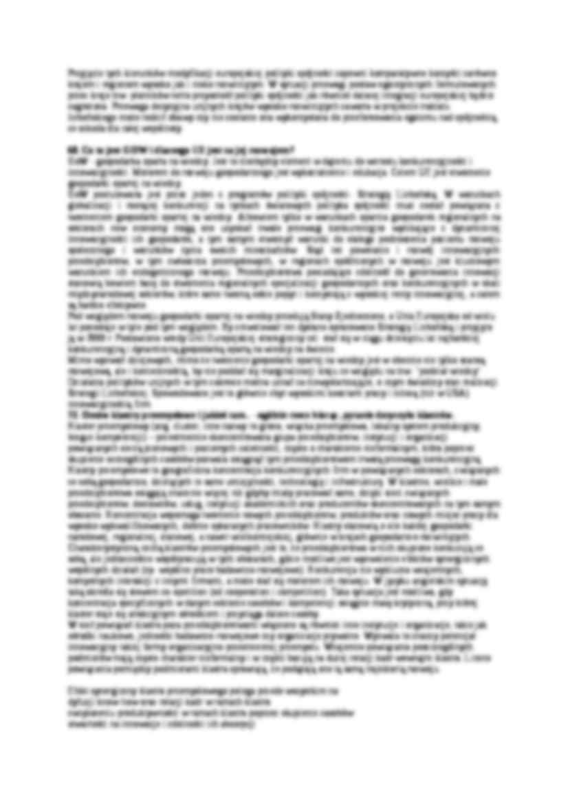 gospodarka regionalna - pytania i odpowiedzi - strona 3