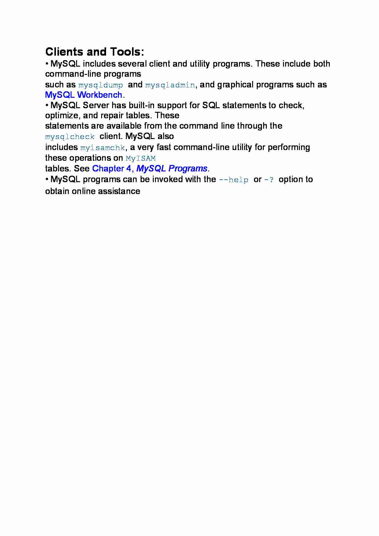 Clients and Tools - strona 1