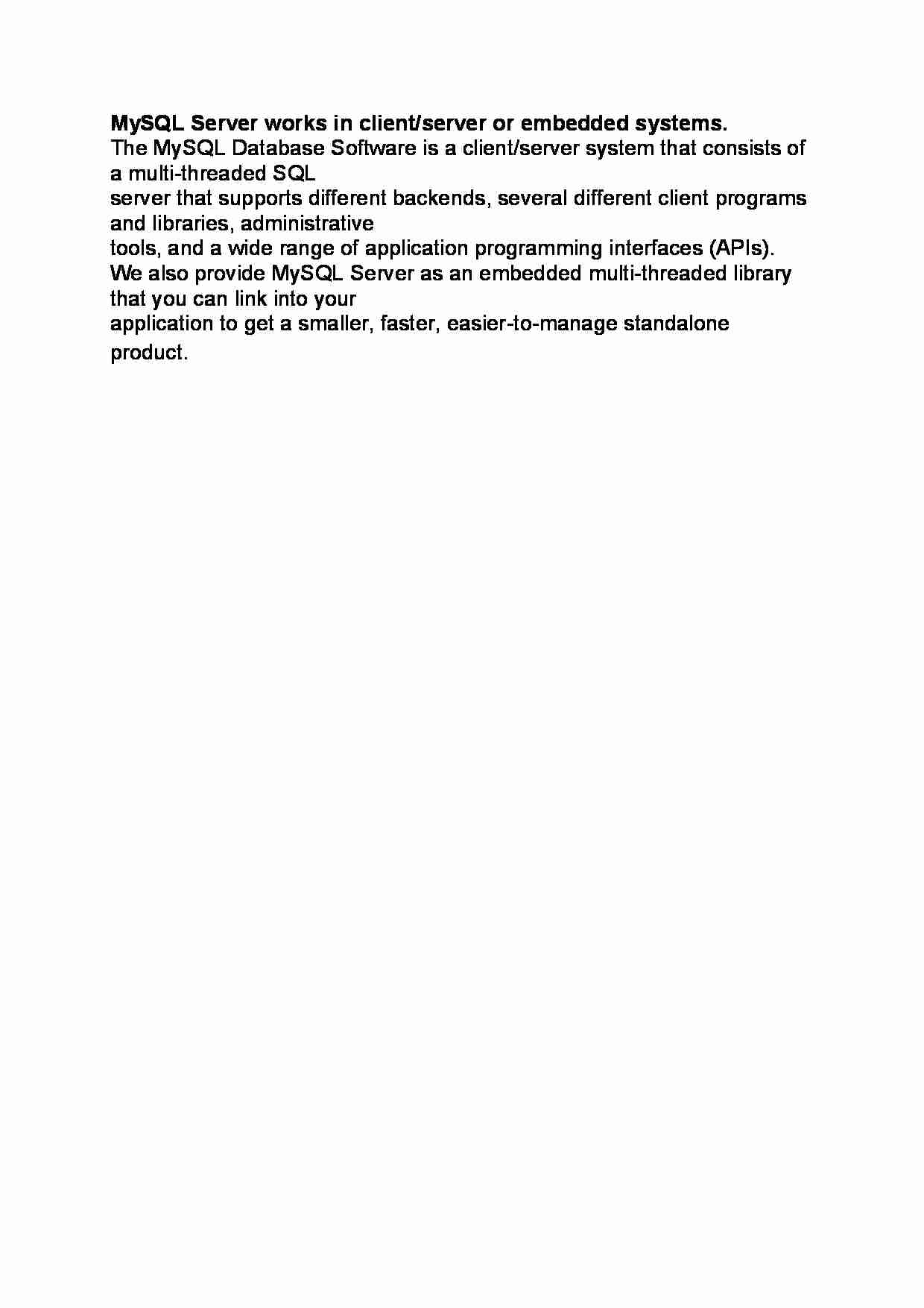MySQL Server works in client - strona 1