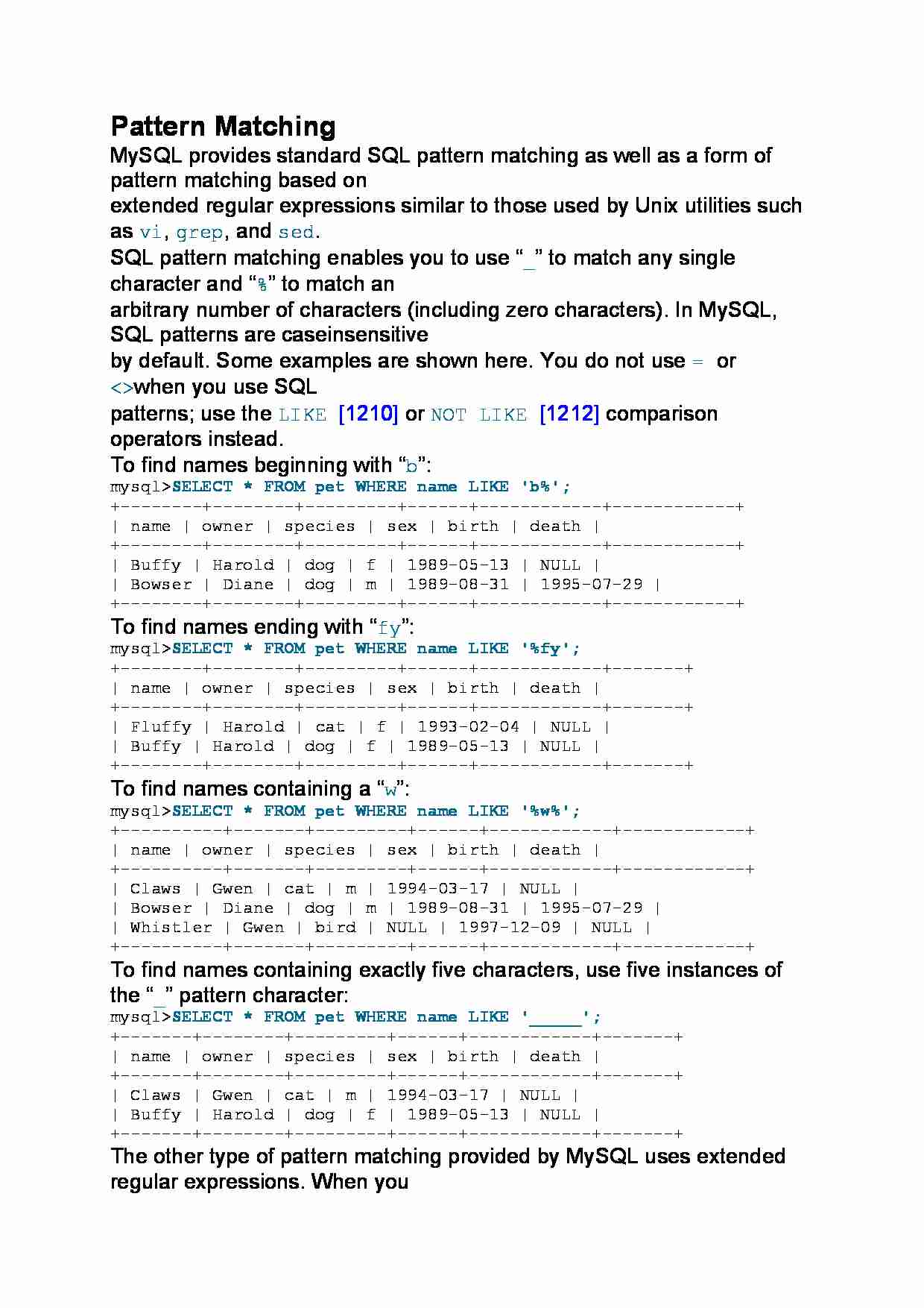 Pattern Matching - strona 1