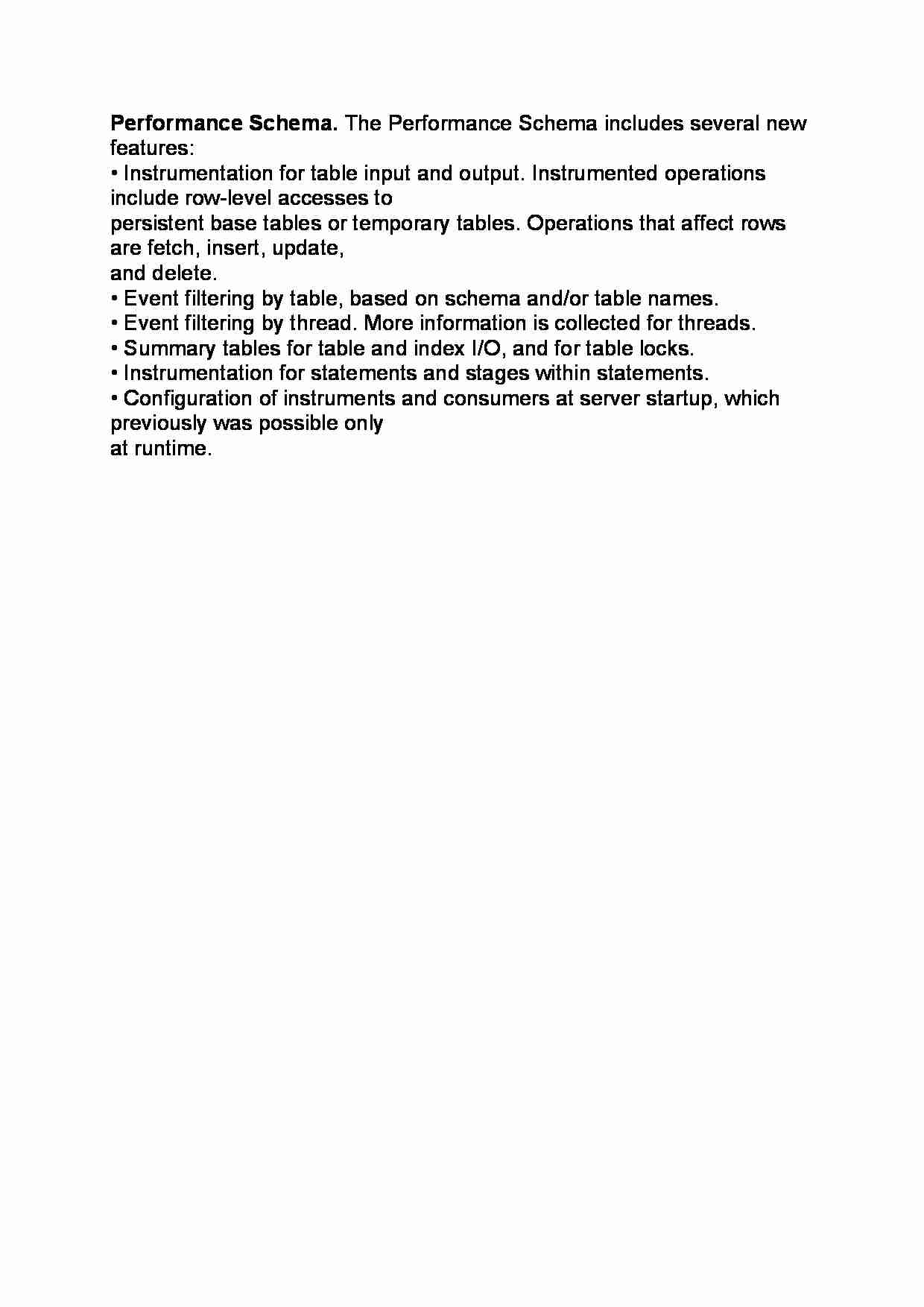 Performance Schema - strona 1