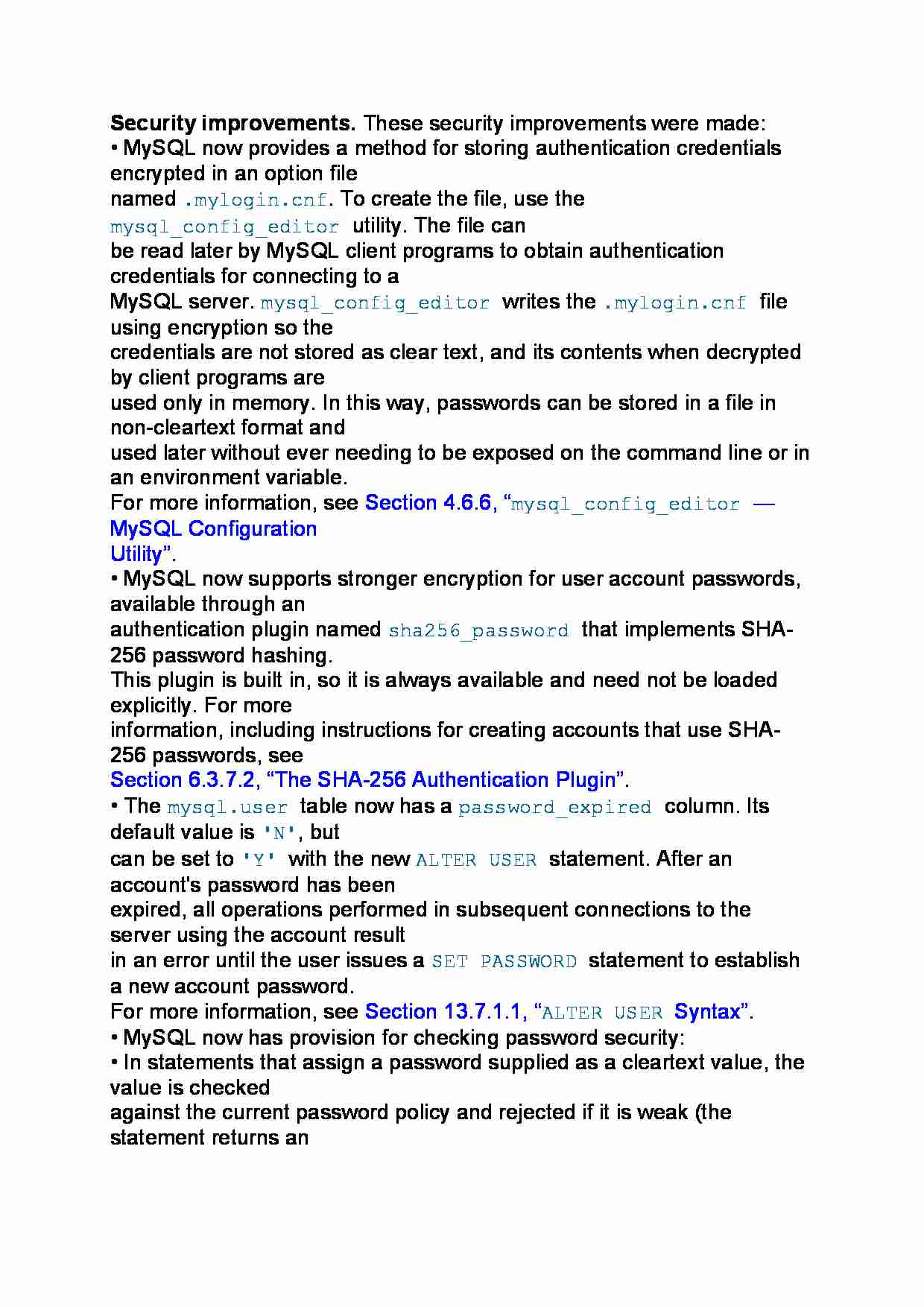 Security improvements - strona 1