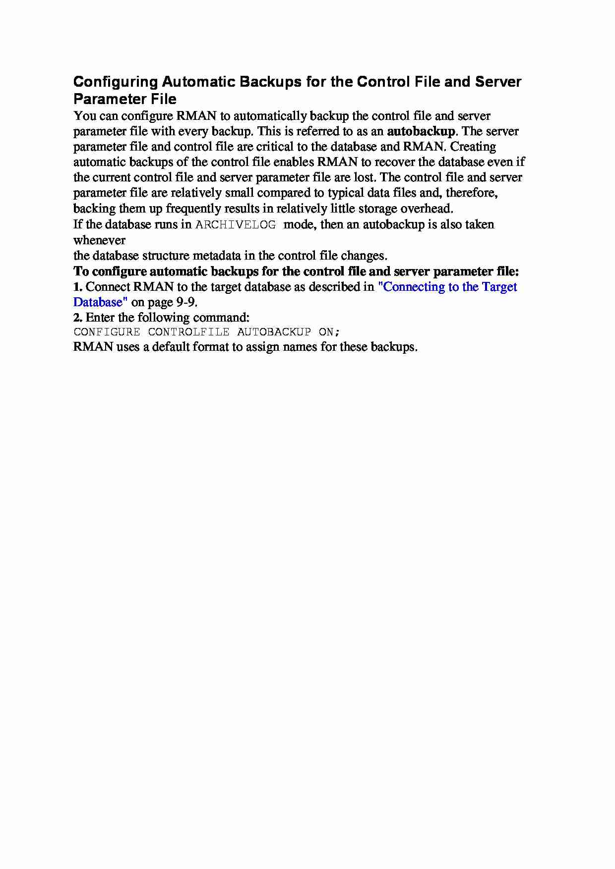 Configuring Automatic Backups - wykład - strona 1