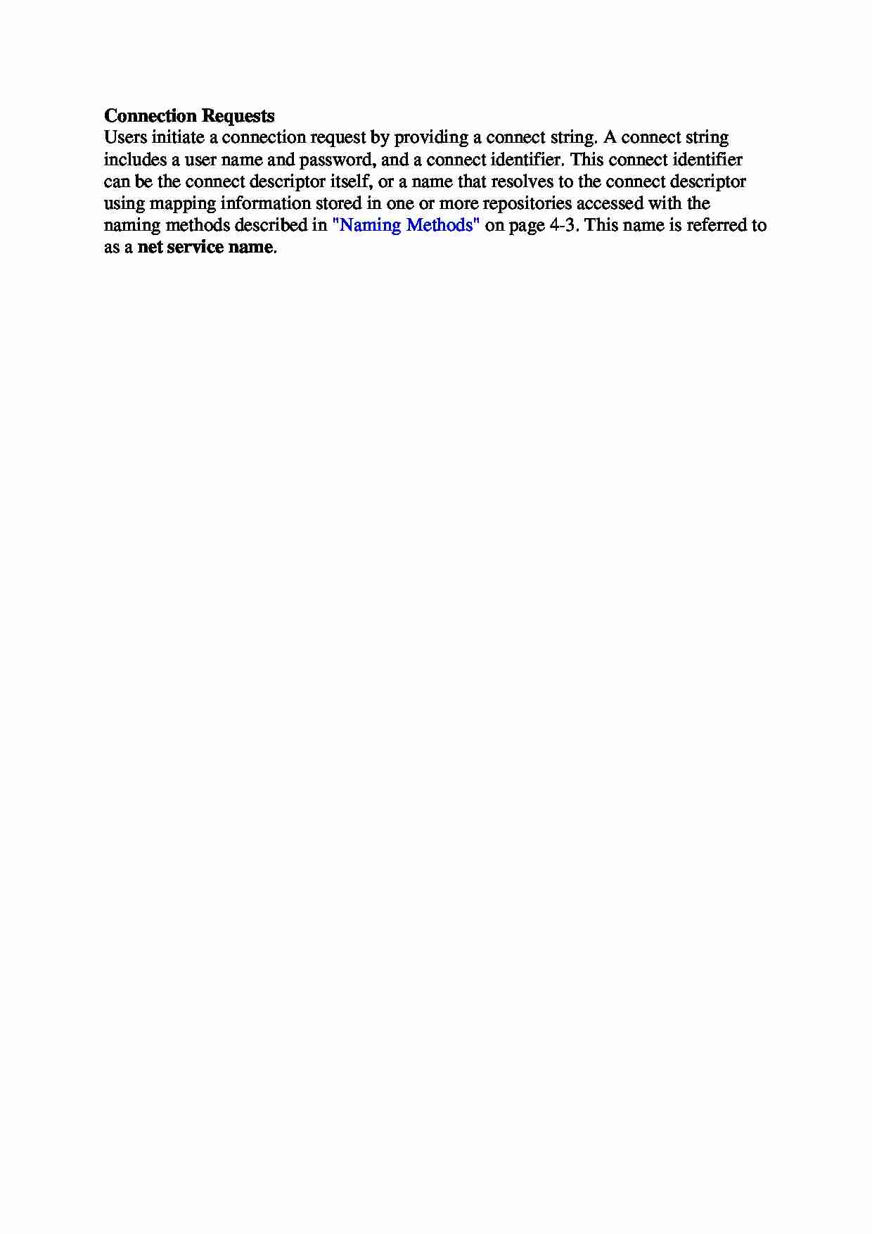 Connection Requests - opracowanie - strona 1